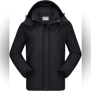 Men’s CamelCrown Black 3-in-1 Heavy Duty Jacket Size Large